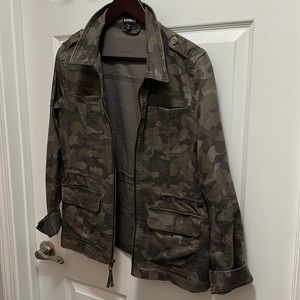 Express jacket, camo, women’s size M
